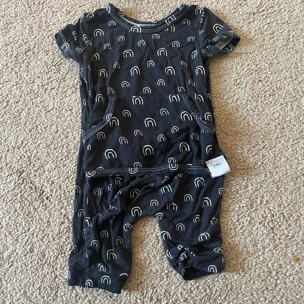 Ready set romper rainbows